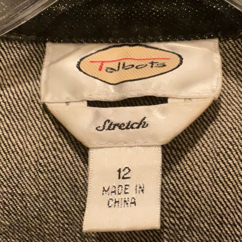 Talbots denim jacket - Picture 3 of 5